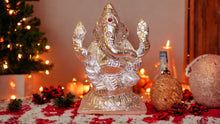 Load image into Gallery viewer, Ganesh Bhagwan Ganesha Statue Ganpati for Home Decor(4.4cm x 2.8cm x 2cm) Silver