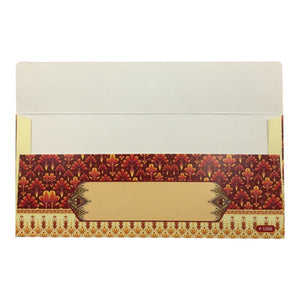 Envelopes Envelope Money holder Diwali Wedding Gift Card Pack of 10 Red & Yellow