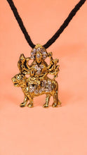Load image into Gallery viewer, Religious Hindu Idol God ambaji Pendant Necklace Chain For Men And Women Gold