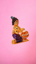 Load image into Gallery viewer, Lord Krishna,Bal gopal Statue,Home,Temple,Office decore(1.8cm x1.5cm x0.5cm)Blue
