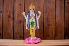 Load image into Gallery viewer, Lord Vishnu Ji Murti Vishnu Bhagwan Statue for Home Pooja Gift Office RoomBlueBlue