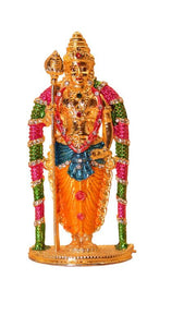 Kartik Ji Murti Idol/Statue for Pooja Gift decore(4cm x 1.8cm x 1cm) Gold