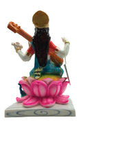 Load image into Gallery viewer, Goddess Saraswati Statue Idol For Home Temple Home Decor
Size(28x15x17)