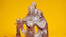 Load image into Gallery viewer, Radha Krishna Idol Showpiece Murti Gifts Home Decor( 8.5cm x 4.5cm x 2cm) Silver