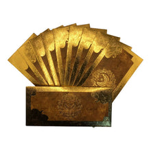 Load image into Gallery viewer, Envelopes Envelope Money holder Diwali Wedding Gift Card Pack of 10 Gold