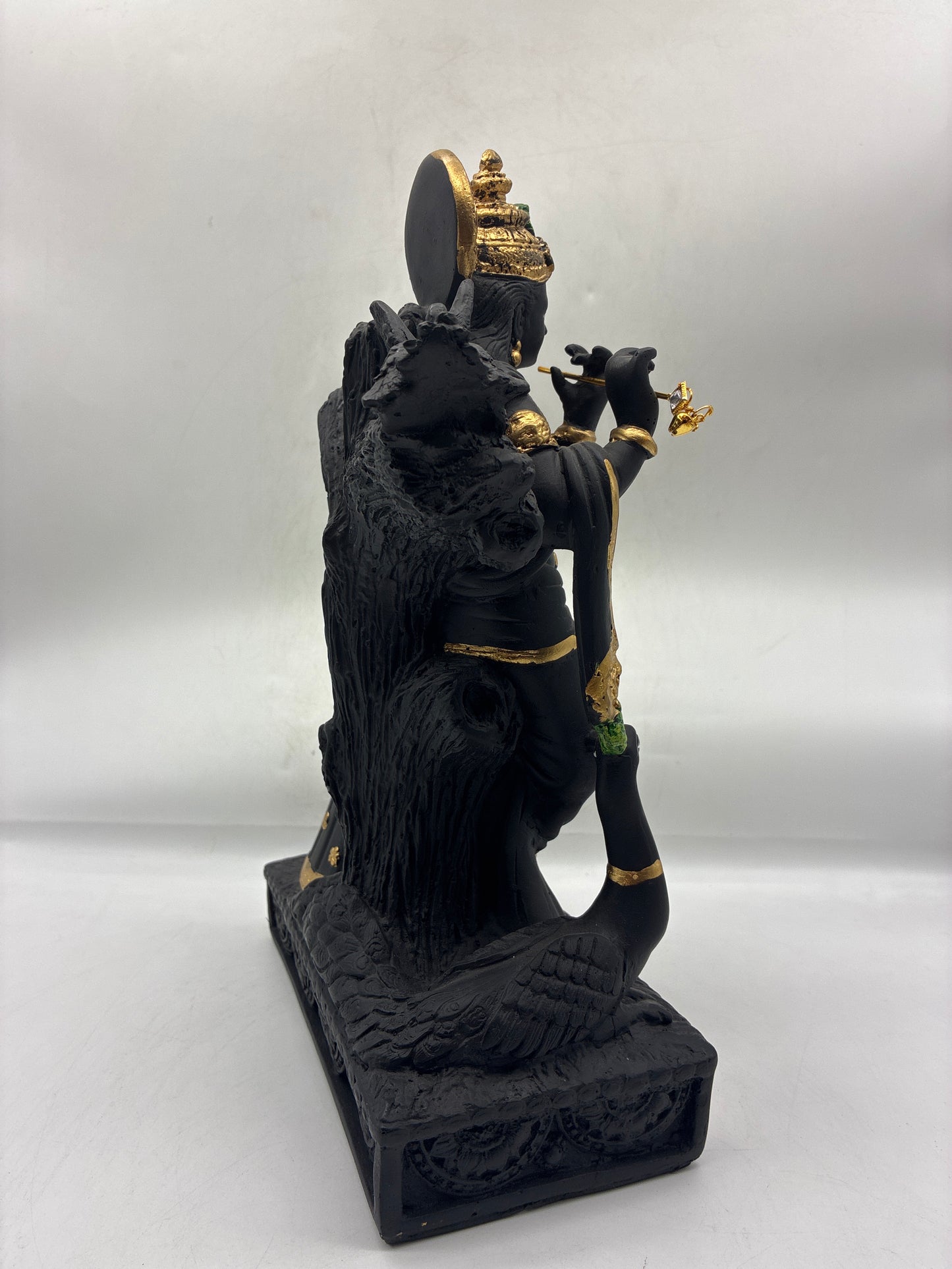 Radha Krishna Statue for Home Temple – Polyresin, 30cm