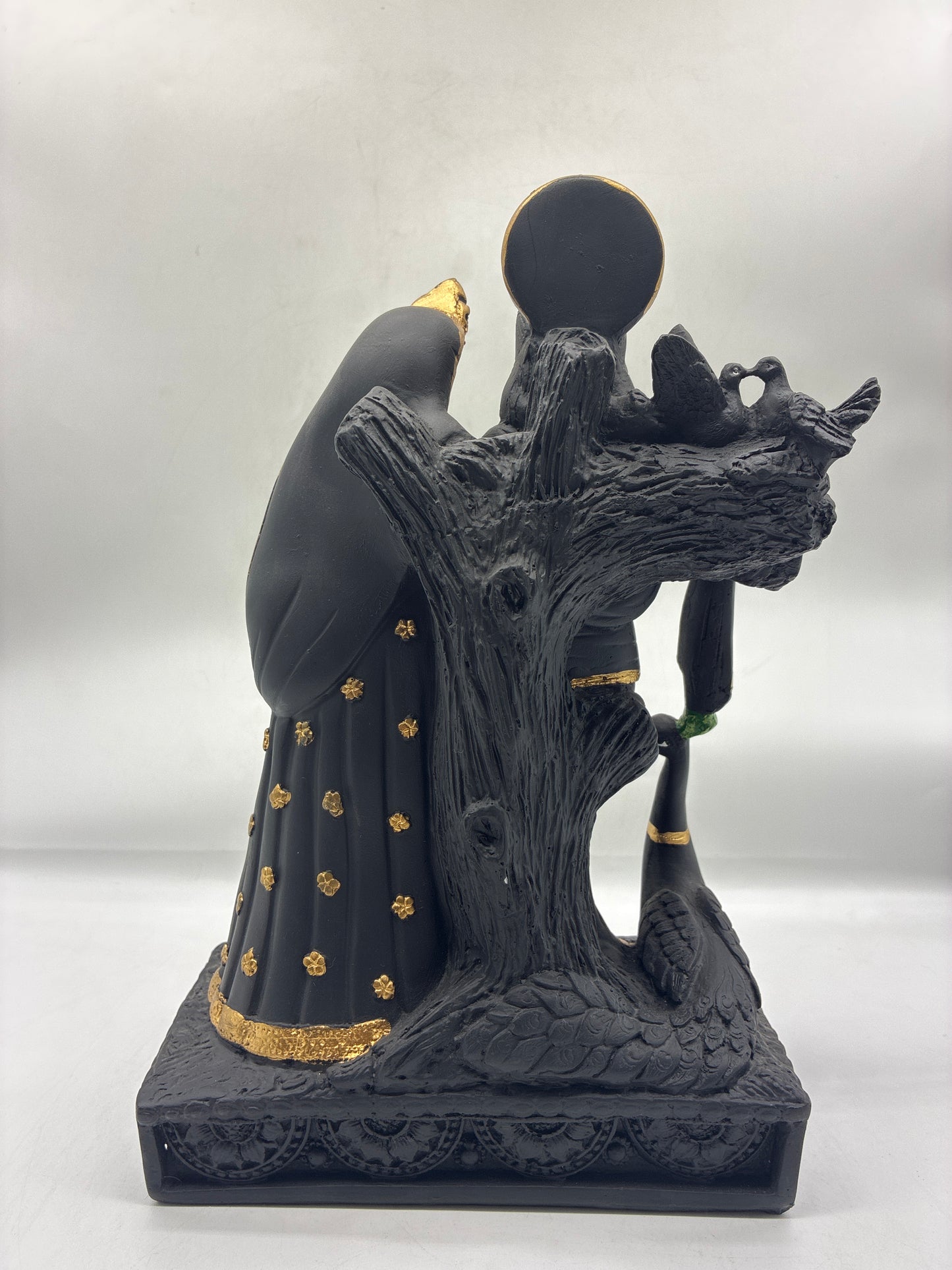 Radha Krishna Statue for Home Temple – Polyresin, 30cm