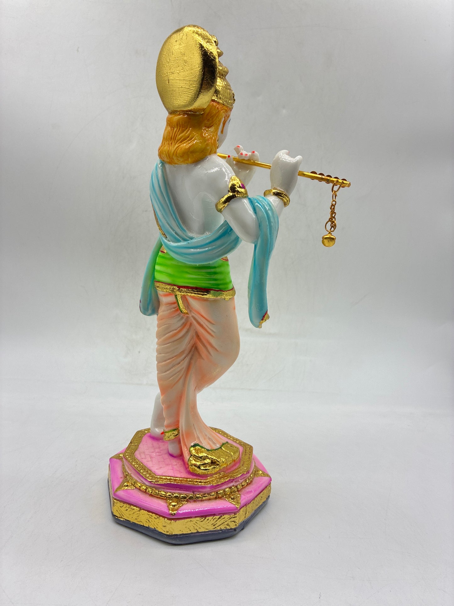 Lord Krishna Statue for Home Temple – Resin, 30cm