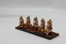 Load image into Gallery viewer, Ganesh Musical Band resin statue, 1061