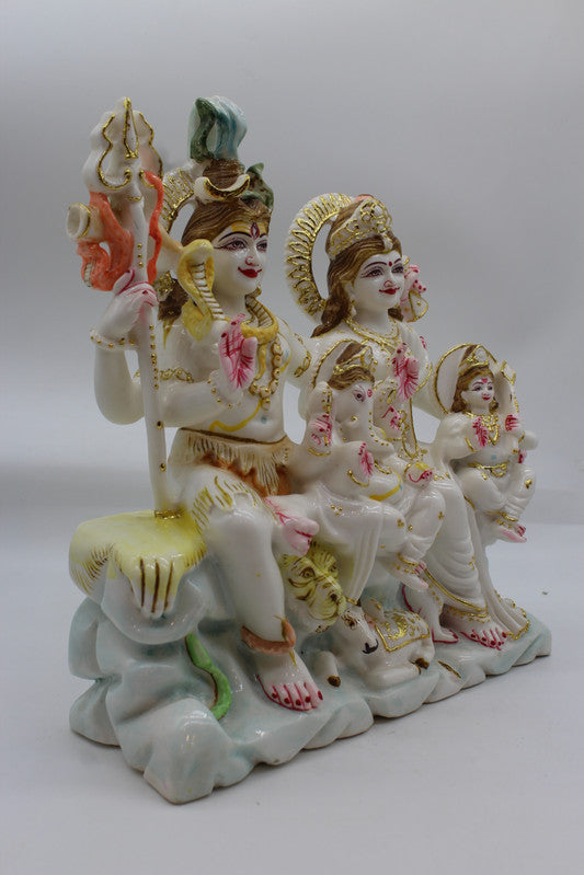 Shiv Parivar marble statue, 1032