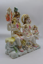 Load image into Gallery viewer, Shiv Parivar marble statue, 1032