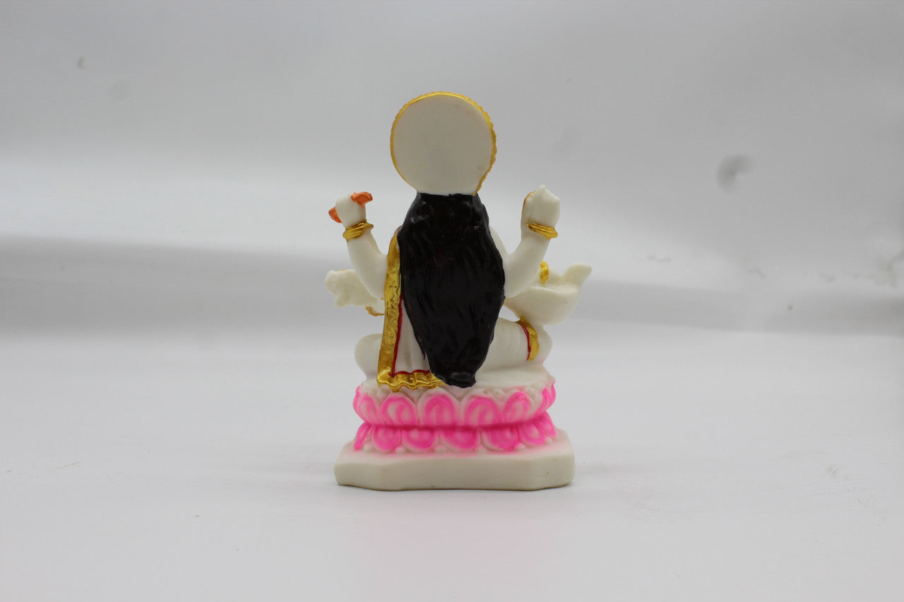 Lord Krishna Statue for Home Temple – Gold Resin, 30cm, Square Base