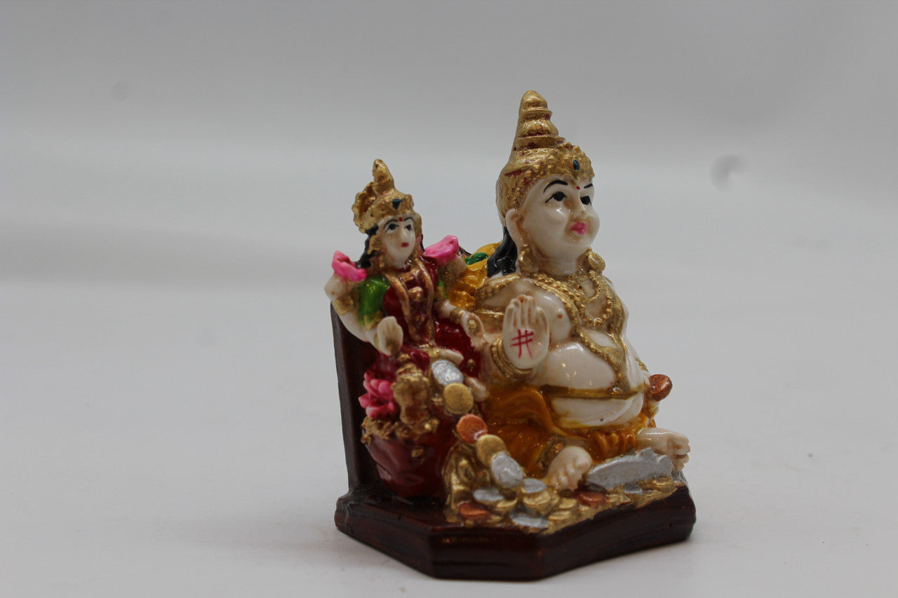 Kuber-Laxmi resin statue, 1063