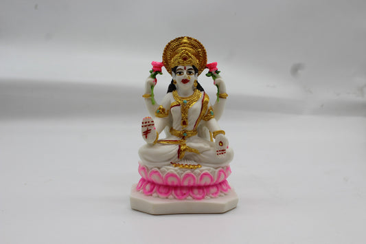 Laxmi resin/fibre statue, 1003