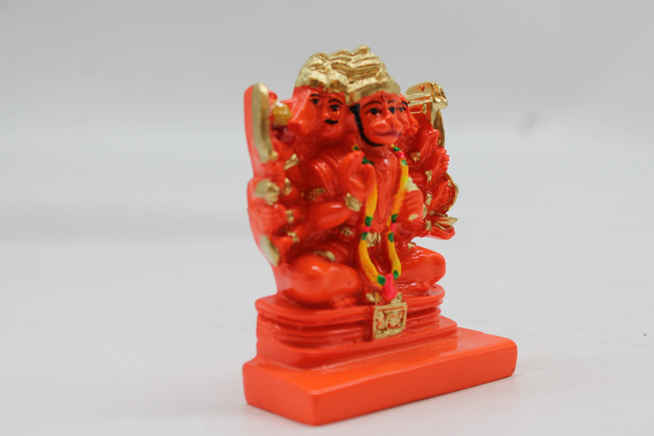 Panchmukhi Hanuman resin statue, 1065