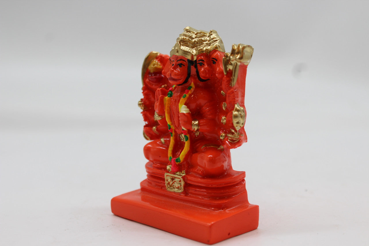 Panchmukhi Hanuman resin statue, 1065