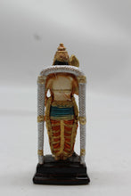 Load image into Gallery viewer, Standing Lord Murugan Idol with Vel Spear - Orange - back view
