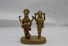 Load image into Gallery viewer, Laxmi Narayan Gold resin/fibre statue, 1007