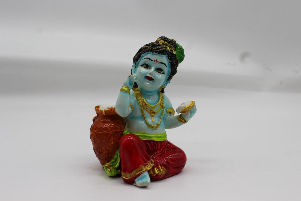 Bal Krishna resin/fibre statue, 1008