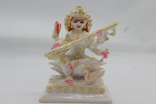 Load image into Gallery viewer, Saraswati marble statue, 1038