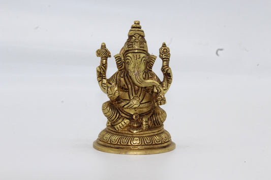 Ganesh brass statue, 1016