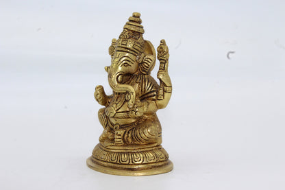 Ganesh brass statue, 1016