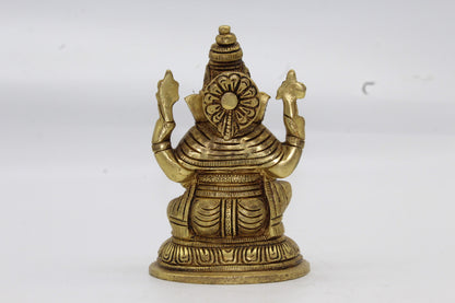 Ganesh brass statue, 1016