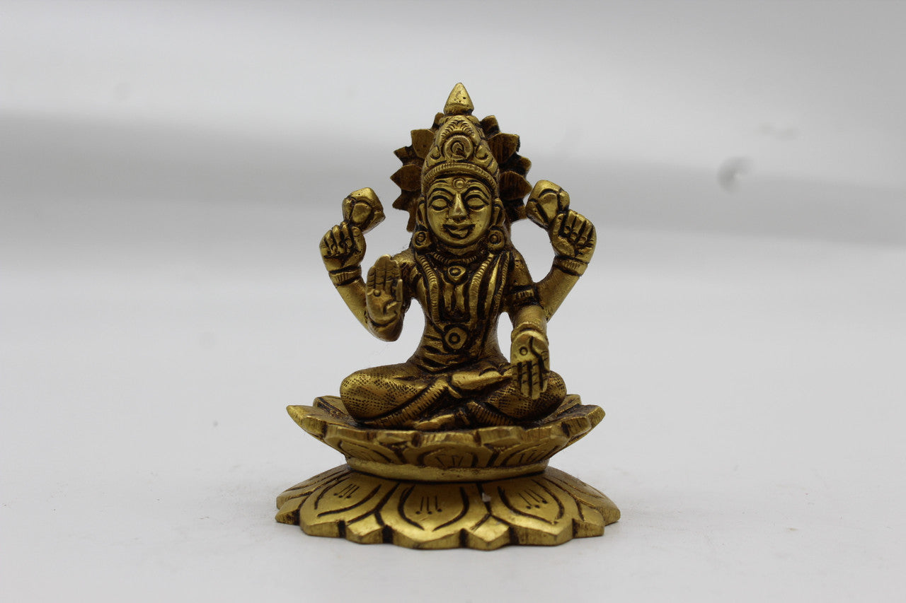 Laxmi brass statue, 1019