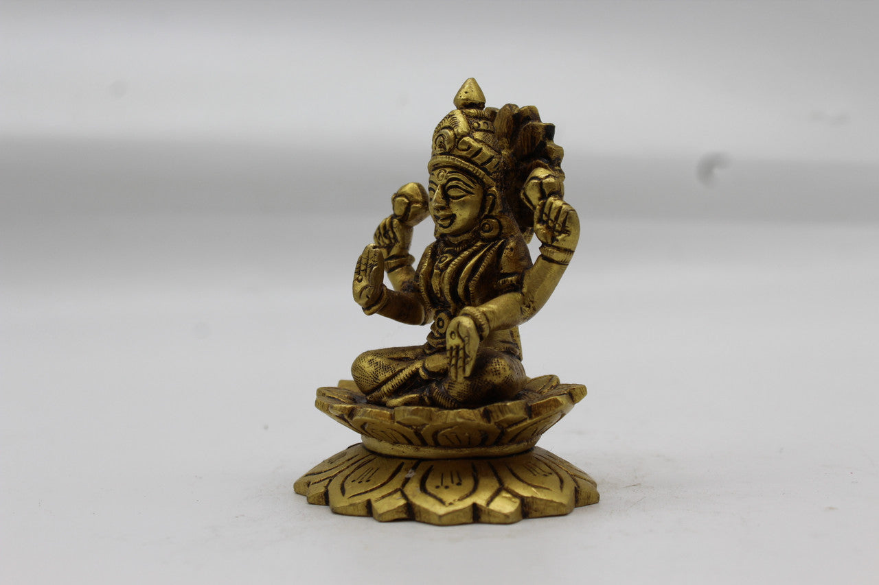 Laxmi brass statue, 1019