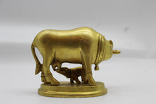 Load image into Gallery viewer, Kamdhenu brass statue, 1024
