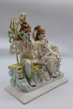 Load image into Gallery viewer, Shiv Parivar marble statue, 1030