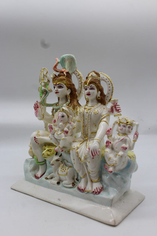 Shiv Parivar marble statue, 1030
