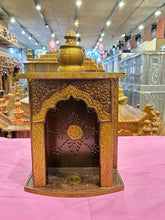 Load image into Gallery viewer, Hand-Painted  Wooden Mandir - A101