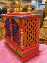 Load image into Gallery viewer, Hand-Painted Wooden Mandir - A110