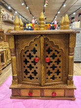 Load image into Gallery viewer, Hand-Painted Wooden Mandir - A111