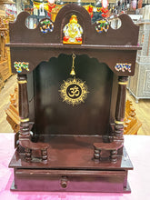 Load image into Gallery viewer, Hand-Painted Wooden Mandir - A115