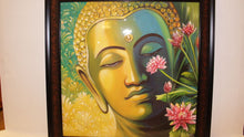 Load image into Gallery viewer, Tranquility Captured: Elevate Your Space with Serene Buddha Artistry! Mixcolor