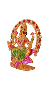 Laxmi Hindu God Hindu God laxmi fiber idol Gold