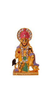 Lord Bahubali Hanuman Idol for home,car decore (2cm x 1cm x 0.5cm) Gold