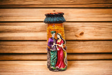 Load image into Gallery viewer, Artisan-Crafted Love Blooms: Handmade Couple Design Flowerpot Multicolor