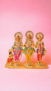 Lord Ram Darbar statue for Home/Office decoration Mixcolor