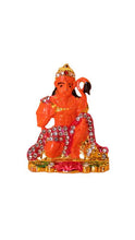 Load image into Gallery viewer, Lord Bahubali Hanuman Idol for home,car decore (2cm x 1.5cm x 0.5cm) Orange