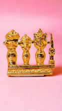Load image into Gallery viewer, Jagannath ganapati Bhagwan Ganesha Statue Home Decor(1.5cm x 1.8cm x 0.5cm) Gold
