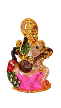 Load image into Gallery viewer, Goddess Saraswati Hindu Goddess of Knowledge &amp; Music Gold
