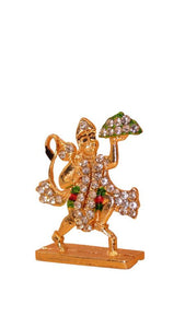 Lord Bahubali Hanuman Idol for home,car decore (1.5cm x 1cm x 0.5cm) Gold