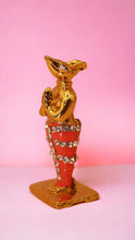 Load image into Gallery viewer, Mushakraj Lord Ganesha Statue for Diwali Gift Showpiece Gold
