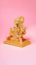 Load image into Gallery viewer, Ganesh Bhagwan Ganesha Statue Ganpati for Home Decor(3.3cm x 3cm x 1.3cm) Gold