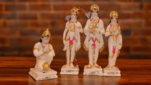 Load image into Gallery viewer, Lord Ram Darbar statue for Home/Office decoration (16cm x 12cm x 3.5cm) White