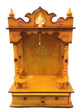 Load image into Gallery viewer, Wooden Temple,Indian hindu Pooja Ghar,Mandir,Hand made temple,Mandir in Wembley,Indian temple,Temple for festivals,Office &amp; Home Temple Beautiful Wooden Temple.