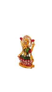 Laxmi Hindu God Hindu God laxmi fiber idol Gold